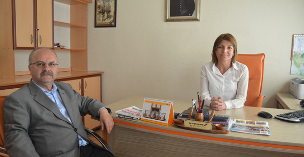 Boyacı, Osmancık Haber Gazetesini ziyaret etti