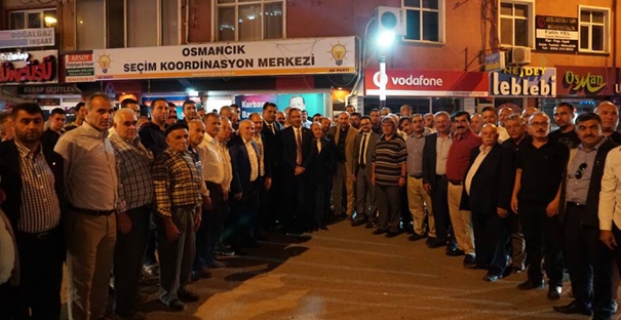 Ak Parti Milletvekilleri Osmancık Teşkilatı ile bayramlaştı