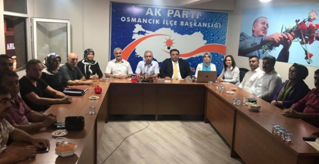 AK Parti Osmancık Teşkilatında yerel seçim hazırlığı