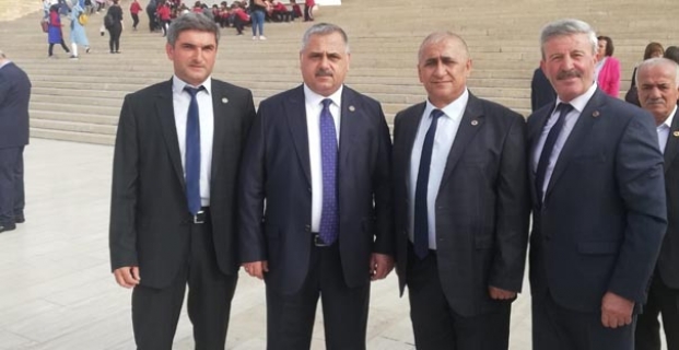 Delibaş ve Tezer, Ankara'daki kutlamalara katıldı