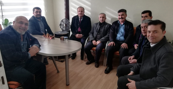 AK Parti heyetinden Osmancık Haber'e ziyaret