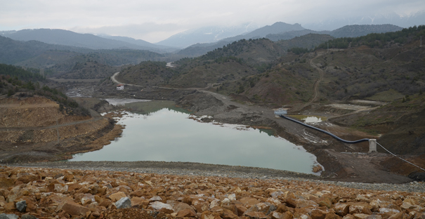 Dereboğazı İçme Suyu Barajı tamamlandı