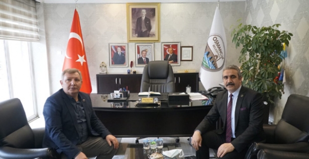 Agah Karapıçak'tan Başkan Gelgör'e ziyaret