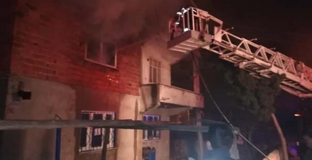 Osmancık'ta korkutan yangın