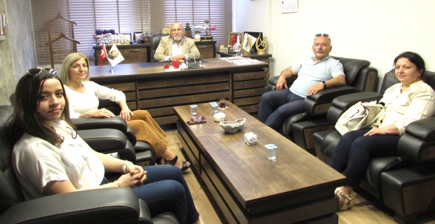 Hüseyin Cebeci ve ailesinden Hacı Odabaş'a ziyaret