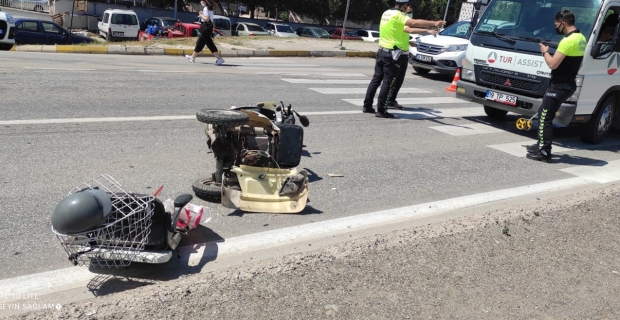 Osmancık'ta elektrikli bisiklet kazası: 2 yaralı