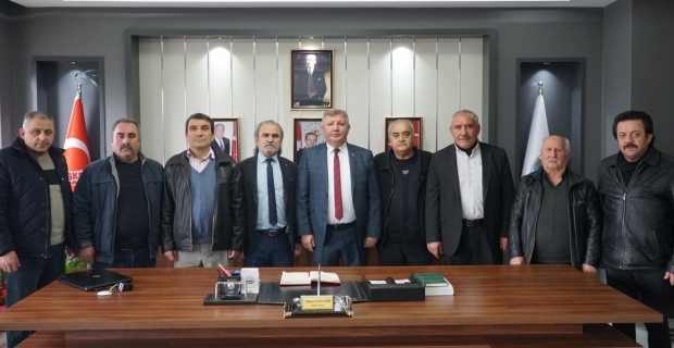 Karatağ ve MHP Teşkilatından Başkan Gelgör’e ziyaret