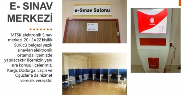 'Osmancık'a E-Sınav Merkezi hayırlı olsun'