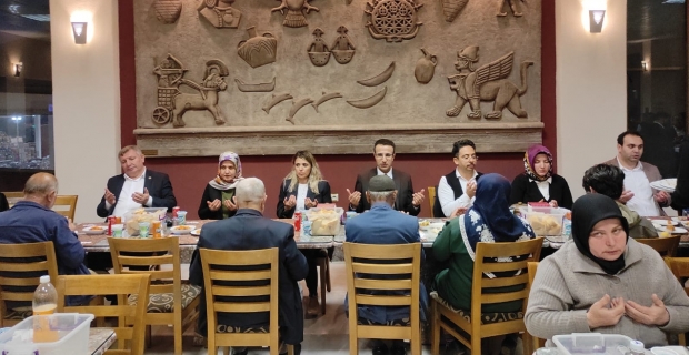 Şehit aileleri ve gaziler, Kaymakamlık'ın iftar yemeğinde buluştu