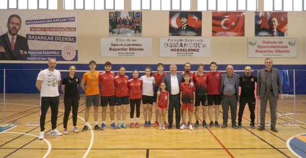 Türkiye'yi temsil edecek sporcular Osmancık'ta