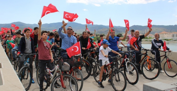 19 Mayıs kutlamaları bisiklet turu ile başladı