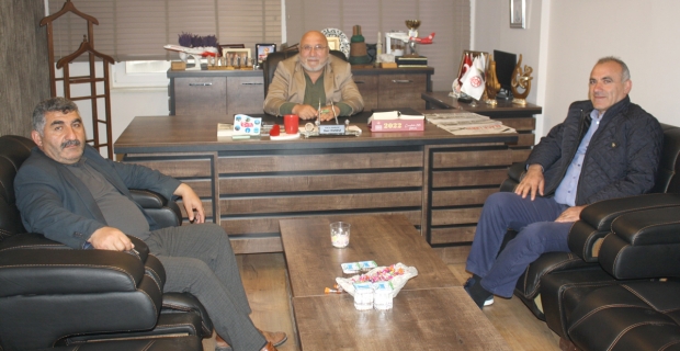 Ali Osman Şahiner ve Ercan Arslan'dan Hacı Odabaş'a ziyaret